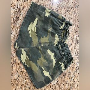 Forever 21 High-Waisted Camo Shorts